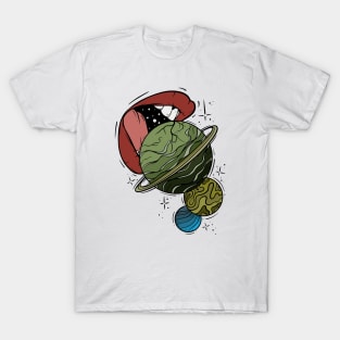 Planet Eater Colour T-Shirt